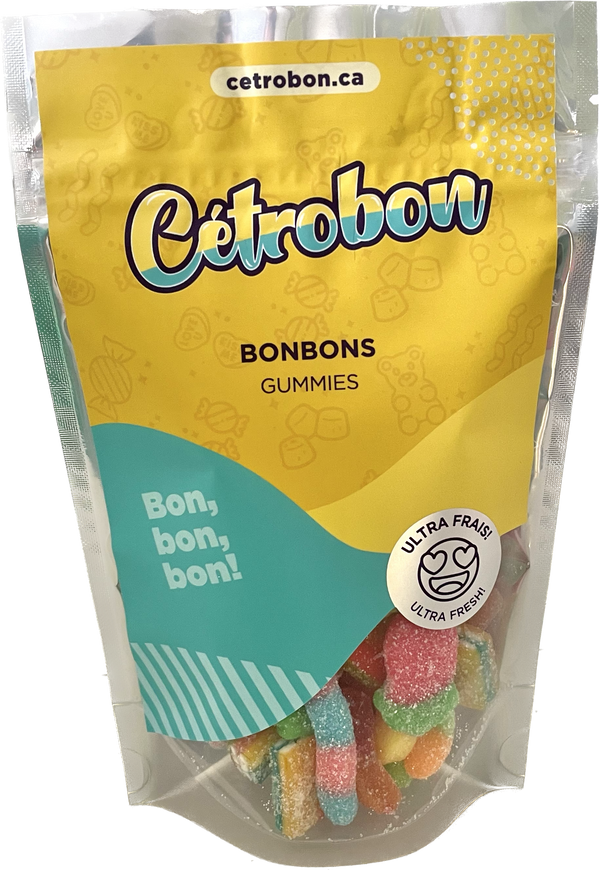 Sac de bonbons mélangés