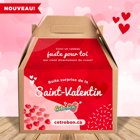 Boite surprise de Saint-Valentin