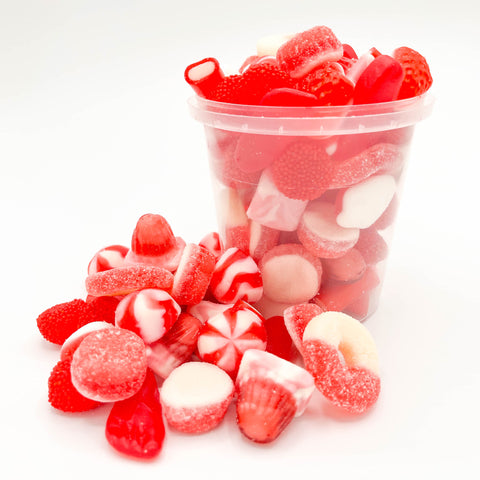 Le mélange signature La Vie en Rose est composé de jujubes ultra-frais aux couleurs rouge, rose et blanches à la fraise et au melon d'eau! Parfait pour offrir à un être aimé qu'on adore autant que les bonbons! Friandises.